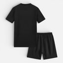 Men’s Summer Waffle Knit Set Lightweight T-Shirt and Shorts Outfit