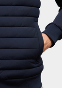 Barclay & Bloom | Men’s Hybrid Zip Jacket with Padded Front Panels
