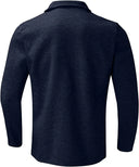 Davies Heren Wolmix Jas – Casual Licht Knopen Voorzijde