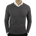 Barclay & Bloom - Herren Baumwoll V-Ausschnitt Pullover