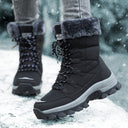 Barclay & Bloom | Damen Winterstiefel – Warme, mit Fell gefütterte Schneestiefel mit rutschfester Sohle