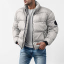 Victor Herren Steppjacke – Gepolsterter Wintermantel