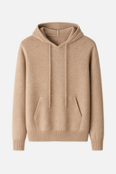 Charlie Men’s Wool Hoodie – Long Sleeve Pullover with Kangaroo Pocket