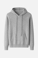 Charlie Men’s Wool Hoodie – Long Sleeve Pullover with Kangaroo Pocket