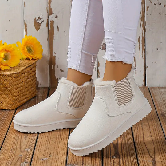 Alora – Dames Winter Enkellaarzen