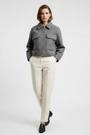 Barclay & Bloom | Women’s Cropped Woven Jacket