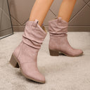 Noelia | Women's Mid-Calf Boots with Block Heel
