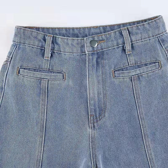 Selena | Dames Flared Jeans met Sterdetail