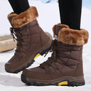 Barclay & Bloom | Damen Winterstiefel – Warme, mit Fell gefütterte Schneestiefel mit rutschfester Sohle