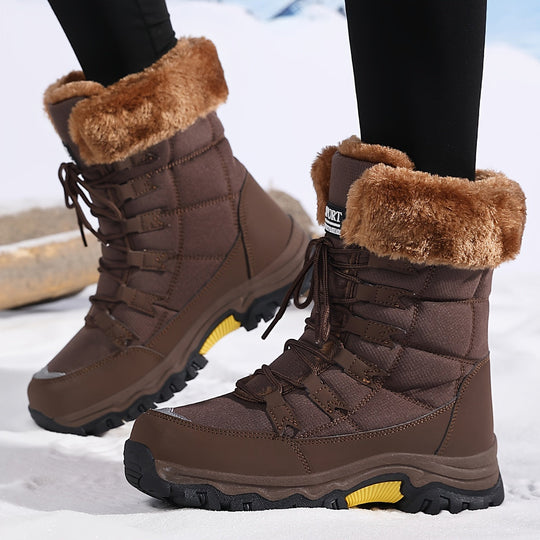 Barclay & Bloom | Women’s Winter Boots – Warm Fur-Lined Snow Boots with Non-Slip Sole