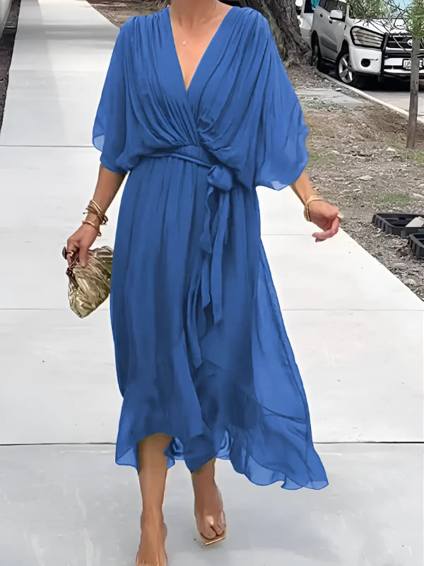 Seraphina – Women’s Wrap Midi Dress