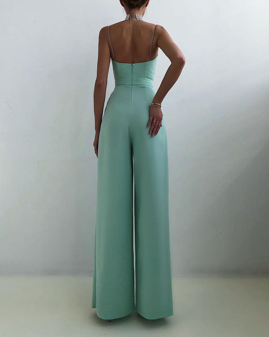 Lea – High Waist Jumpsuit with Tailored Fit