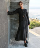 Inez | Women's Buttoned Cardigan with Round Neck