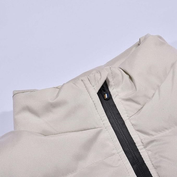 Victor Men’s Puffer Jacket – Quilted Winter Coat