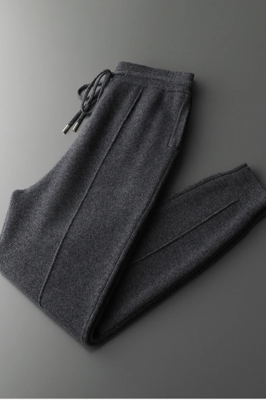 Liam Men’s Wool Tracksuit – Full Zip Cardigan and Drawstring Pants Set