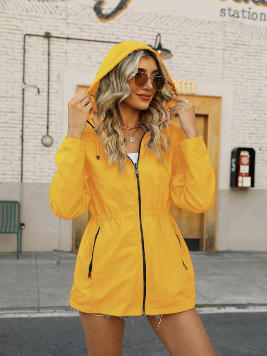 Liora – Dames lichtgewicht windjack met capuchon
