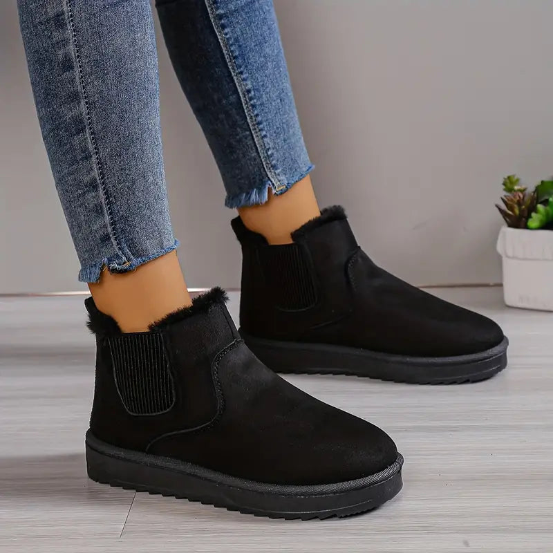 Alora – Dames Winter Enkellaarzen
