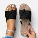 Women’s Espadrille Slide Sandals Comfort Woven Sole Casual Summer
