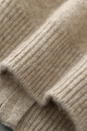 Simon Men’s Wool Zip Cardigan – Full Zip Knit Sweater with High Collar