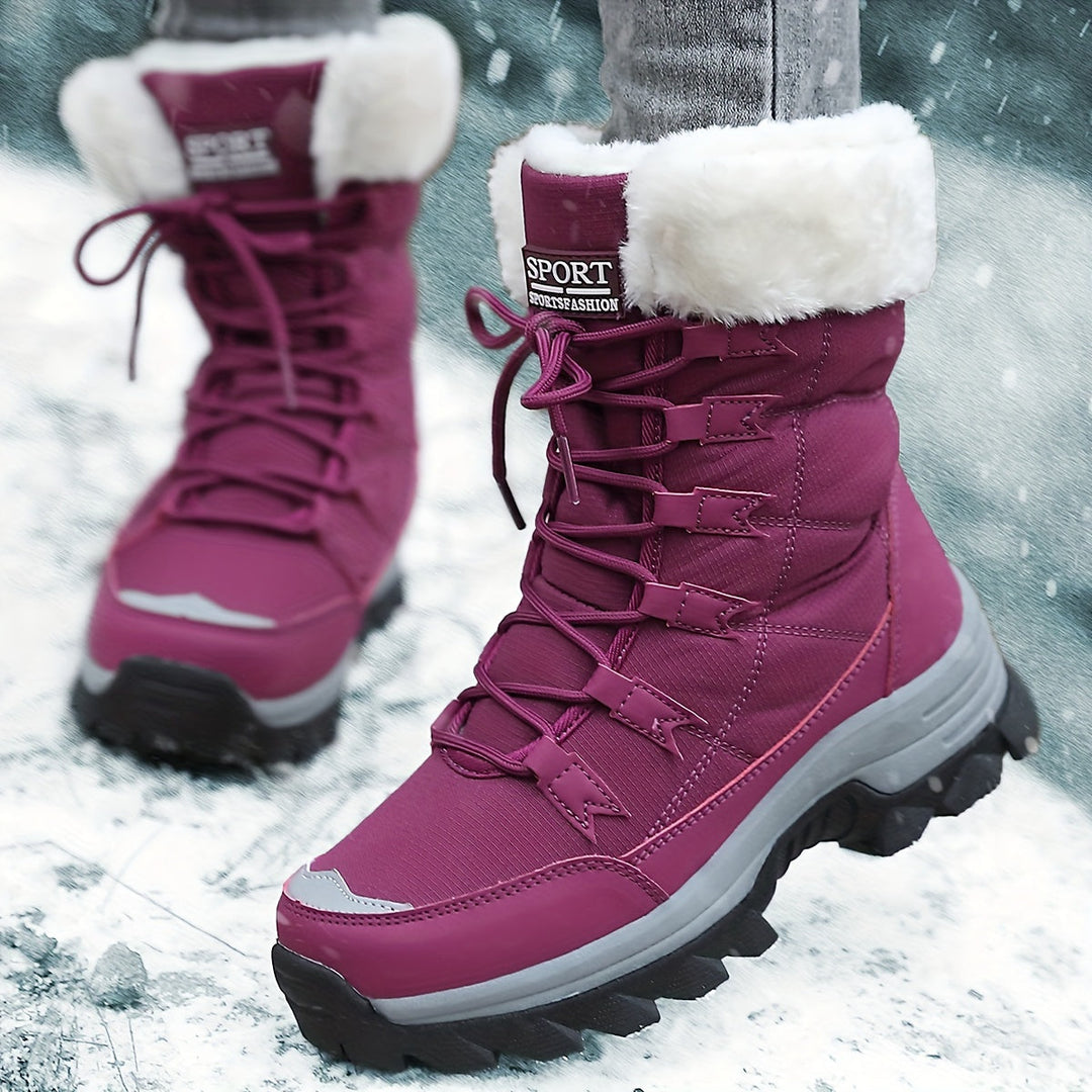 Barclay & Bloom | Women’s Winter Boots – Warm Fur-Lined Snow Boots with Non-Slip Sole