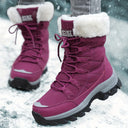 Barclay & Bloom | Damen Winterstiefel – Warme, mit Fell gefütterte Schneestiefel mit rutschfester Sohle