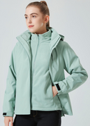 Leah Women’s Outdoor Jacket – Waterproof Shell with Hood