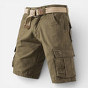 Herren Baumwoll-Lasten-Shorts Leicht Sommer Freizeit Passform
