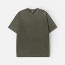 Men’s Oversized Washed Cotton T-Shirt Soft Comfortable Everyday Tee