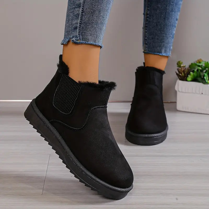 Alora – Dames Winter Enkellaarzen