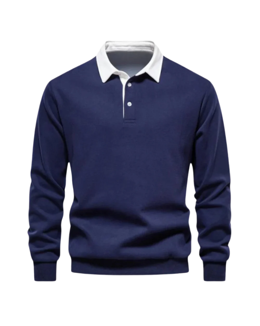 Lennox – Classic Long Sleeve Polo Sweater for Men