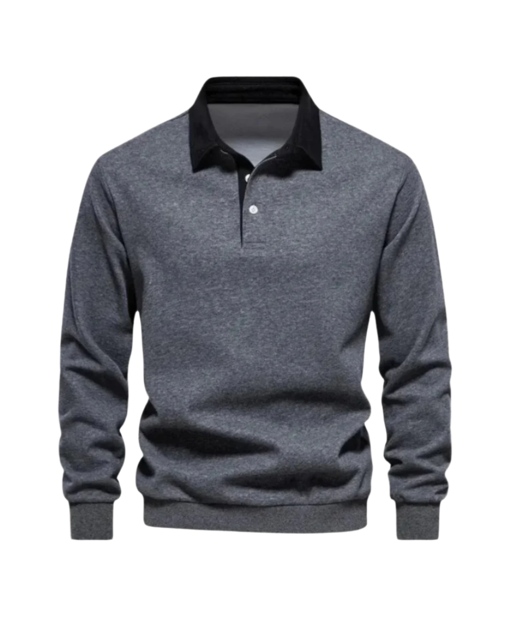 Lennox – Classic Long Sleeve Polo Sweater for Men