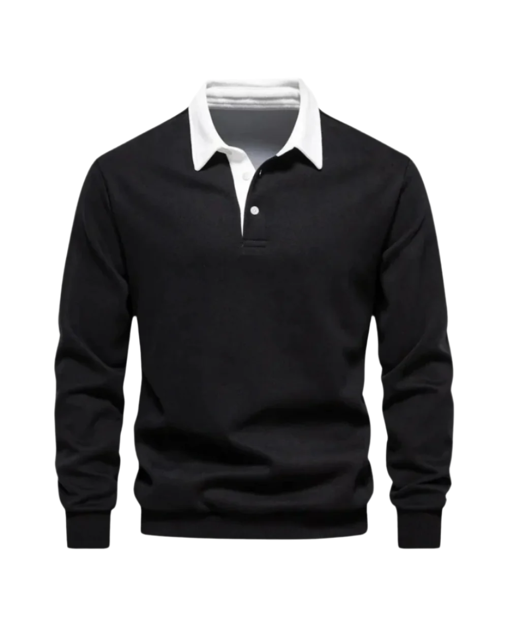 Lennox – Classic Long Sleeve Polo Sweater for Men
