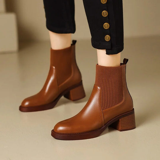 Alizee – Women’s block heel ankle boots