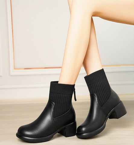 Alizee – Women’s block heel ankle boots