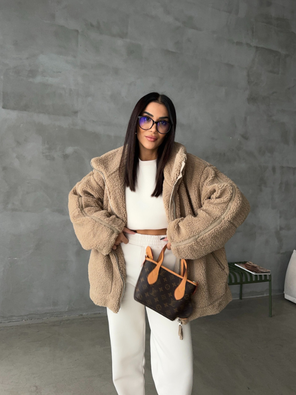 Tessa | Dames Fleece Jas met Rits