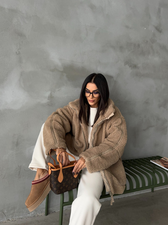 Tessa | Dames Fleece Jas met Rits