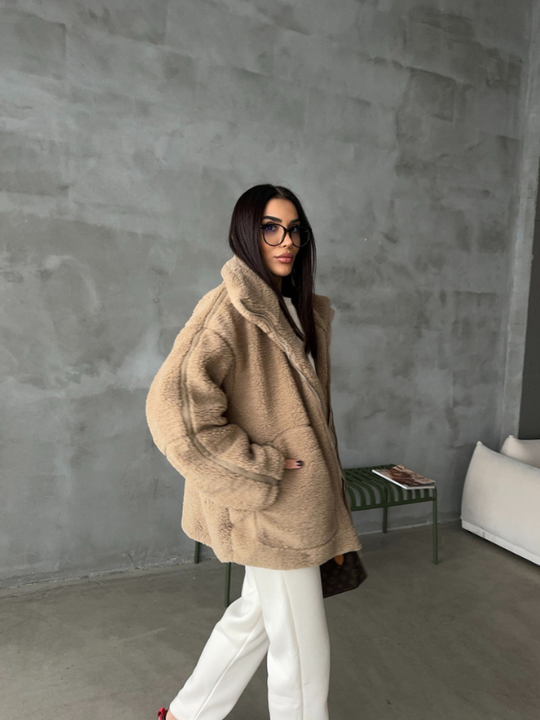 Tessa | Dames Fleece Jas met Rits