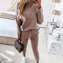 Sienna – Damen zweiteiliges Strick-Loungewear-Set