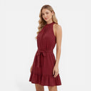 Barclay & Bloom | Women’s Halter Neck Dress Lightweight Elegant Summer Mini