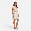 Barclay & Bloom | Women’s Summer Dress V-Neck Lightweight A-Line Lace Waist