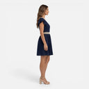 Barclay & Bloom | Women’s Summer Dress V-Neck Lightweight A-Line Lace Waist