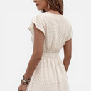 Barclay & Bloom | Women’s Summer Dress V-Neck Lightweight A-Line Lace Waist