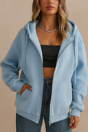 Viola – Women’s Zip-Up Hoodie with Pockets