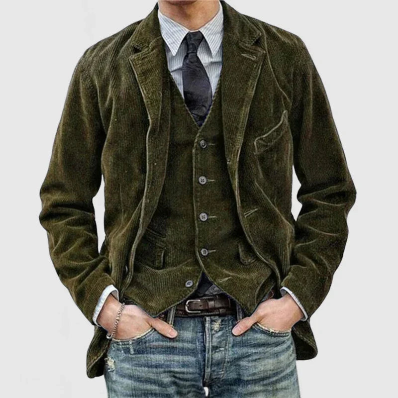 Barclay & Bloom - Men's Blazer and Waistcoat in Corduroy