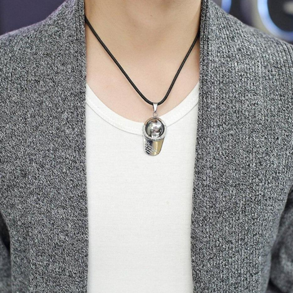 Lorenzo Men’s Cardigan – Open Front Longline Knit