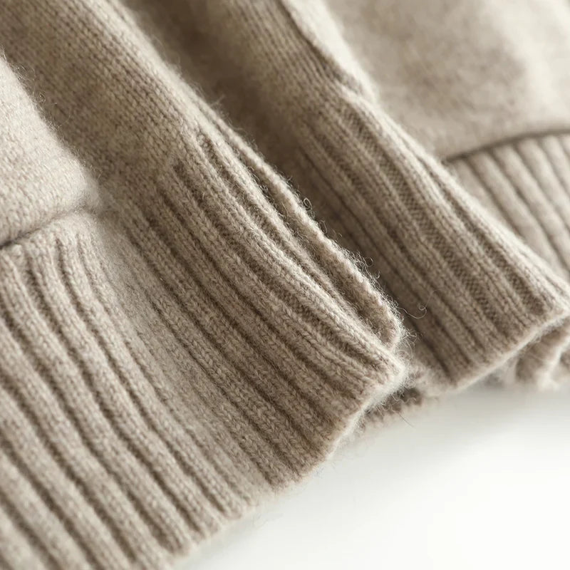 Oscar Men’s Cardigan – Wool Blend Button-Up