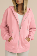 Viola – Women’s Zip-Up Hoodie with Pockets