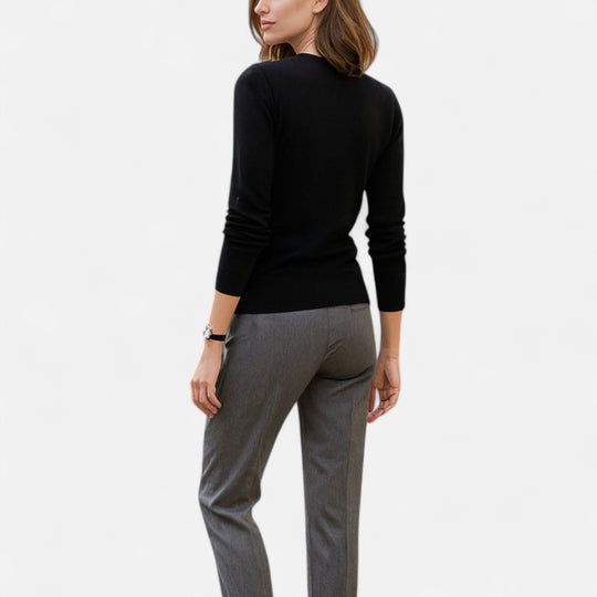 Barclay & Bloom | Women’s Knit Sweater – Long Sleeve Crew Neck Pullover
