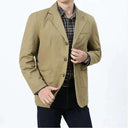 Adrian Men’s Casual Blazer – Button-Up Cotton Jacket