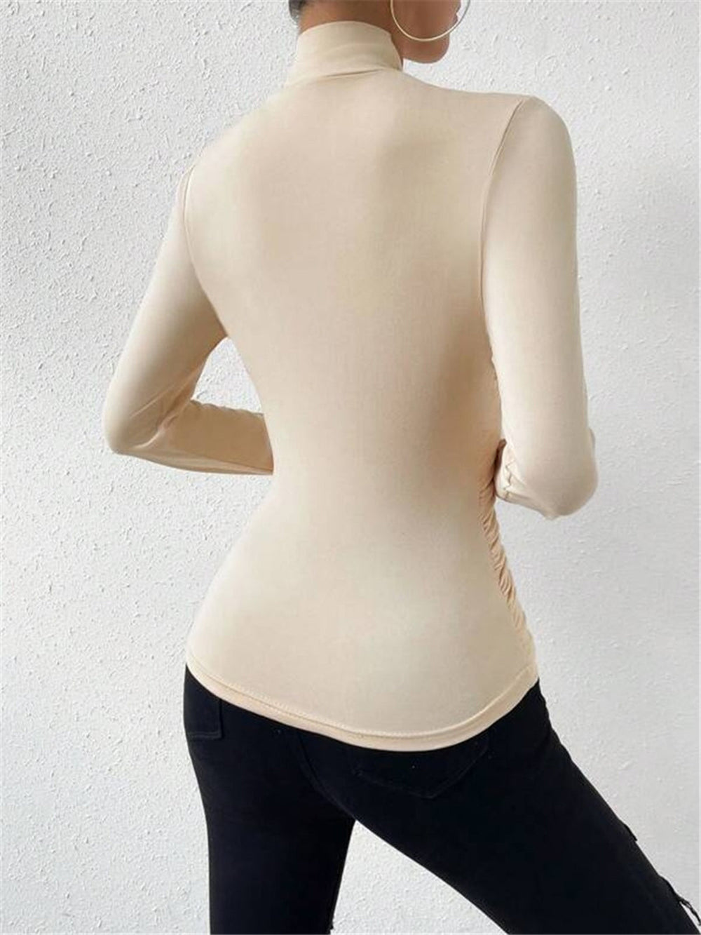 Soraya | Women's Wrap-Style Long Sleeve Top